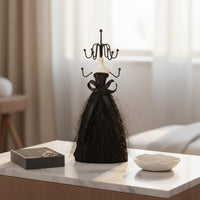 Elegant Dress Form Jewelry Stand Boutique Design Mannequin Jewelry Holder Decorative Dress Mannequin Stand Space Saving for Showcase
