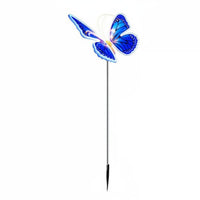 2 Pieces Waterproof Butterfly Light Weather Resistant Outdoor Decor for Lawn
