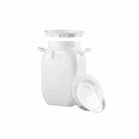 Multipurpose Fermentation Barrel with Lid Multi-Purpose Food Grade Storage Drum Air Tight Seal Food Grade Water Container High-Density Polyethylene