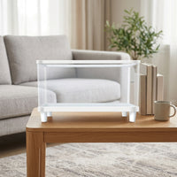 Transparent Hamster Cage Breeding Box, Luxury Hamster Villa with Exercise Wheel and Water Bottle, Interactive Transparent Syrian Hamster Habitat