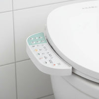 Warm Water Wash Smart Toilet Seat Instant Heating Heated Bidet Seat Wireless Controller Control Bathroom Fixture Multiple Cleaning Modes