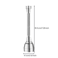 Faucet Extender, 360° Rotating Kitchen Sink Aerator, water-resistant Water-Saving Extension, Universal Tap Attachment, 3 Modes, Booster Strainer