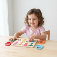 Educational Locking Panel Logical Thinking Practice Key and Lock Matching Game Early Learning Shape Sorting Toy for Preschoolers, Kids, Preschool
