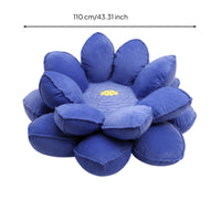Flower Floor Cushion Stuffed Flower Seat Cushion Soft for Bedroom, Balcony