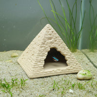 Ceramic Aquatic Cave Sturdy and Long-Lasting Ceramic Rock Cave Non-Fading