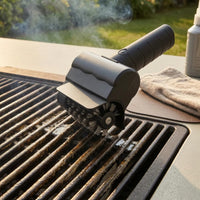 Cordless Grill Cleaner Handheld Electric Grill Brush Stainless Steel Bristles