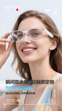 MZT F16 AI Translation Bluetooth Glasses with Language Assistant