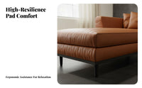 Luxury & design Curved Lounge Chair Designer Look Curved Chaise Lounge Modern visual appeal Living Room Furniture sumptuous Upholstery for Hoteliers, householders, Adults, Bedroom, Hotel, Relaxation, perusing reading area