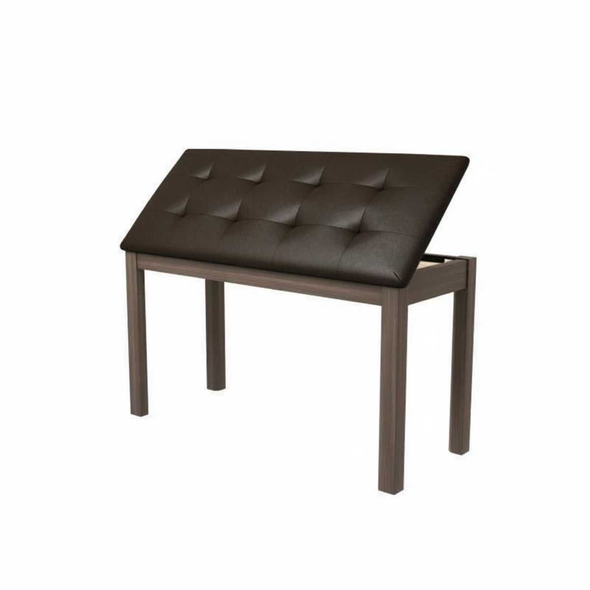 Piano Bench Lift-up Lid Storage Piano Bench Hinged Top
