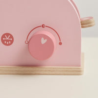 Wooden Bread Maker Toy Compact Tabletop Bread Maker Toy Rounded Edges for Children