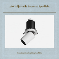 360° adjustable COB LED spotlight