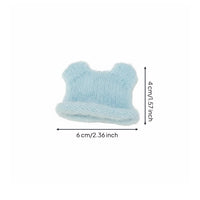 OB11 Doll Hat Knit Cap Soft Winter Headwear for Hobbyists