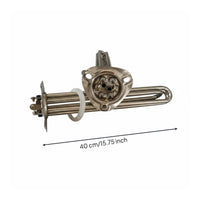 Triangular Flange Heating Tube SUS304 Stainless Steel for Food Warmers