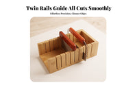 Easy to Use Wooden Soap Cutter