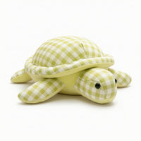 Stuffed Turtle with Pillow Shell Cuddly Tortoise Stuffed Pillow Stuffed Animal Huggable Squeezable for Children, Sofa, Bed