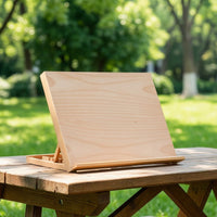 Portable Wooden Tabletop Easel Compact Tabletop Painting Easel Easy to Store Drawing Stand Stable for Artists, Students, Beginners, Home Workspace, Studio, Classroom