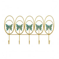 Wall Hook Rack Slim Decorative Wall Hook Rack Space Saving for Indoor