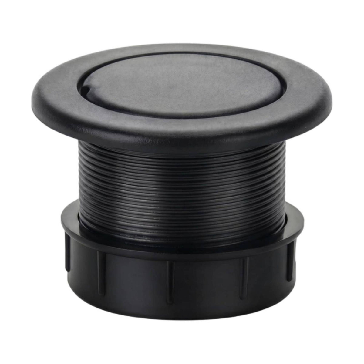 Water Resistant Umbrella Table Hole Insert Threaded Umbrella Insert Ribbed Plastic Outdoor Accessory Easy to Install