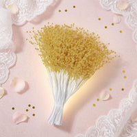 50 Pieces Bead Sprig Plastic Home Decor Holiday