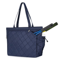 Tennis Tote Bag with Shoe Compartment for 2-4 Rackets