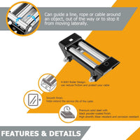 152mm Roller Fairlead for Winch with 45# Steel Construction