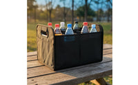 Twelve Bottle Grape Beverage Carrier Open Top 12 Compartment Bottle Box Cutout Handles