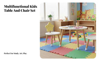 child's Play Table Set Easy to Clean kids' Activity Furniture Multipurpose