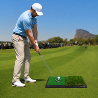 golf hitting mat