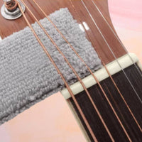 2-in-1 Design Guitar String Cleaner Brush Removes Dust and Double-Ended Fretboard Cleaner Cleans Hard-to-Reach Areas Fretboard Duster Soft Microfiber for Guitarists, Musicians, Bass Players