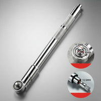 1/2 Inch Drive Reversible Ratchet Non-Slip Grip Automotive Tool for Tight Areas