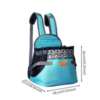 Dog Carrier Backpack Breathable Mesh Front Facing Dog Backpack Easy On Remove