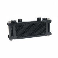 Upgraded Thickened Design Aluminum Oil Cooler for Rugged Terrain-Pavement, Racing