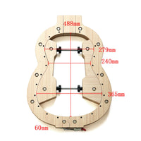 Classical Guitar Mold Set DIY Guitar Body Form Assembly for Workshop
