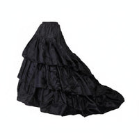 Train Underskirt Tiered Bridal Underskirt Ruffled for Weddings, Formal Events