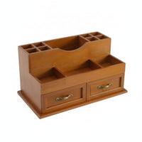 Makeup Organizer with Drawers Compact Cosmetic Storage Box Elegant Makeup Storage Box for Desk