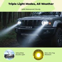 Waterproof LED car grille light