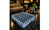 Open Top Tray Basket Reinforced Dividers Storage Item Plastic