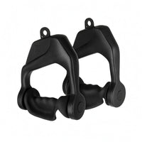 Exercise Handle Textured Grip Gym Equipment Angular Shape for Weight Training