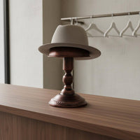 Hat Display Stand White Finish Hat Display Rack Spacecompact Home Storage for Retail Counter