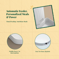 App-controlled timed cat feeder