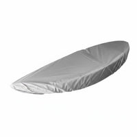 Sunproof Waterproof Kayak Cover All Weather Protection Gray Kayak Cover Dustproof Shielded Tarp Heavy Duty for Dockside, Transport