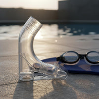 Snorkel Mouthpiece Ergonomic Design Silicone Grip Mouthpiece Single-Way Purge
