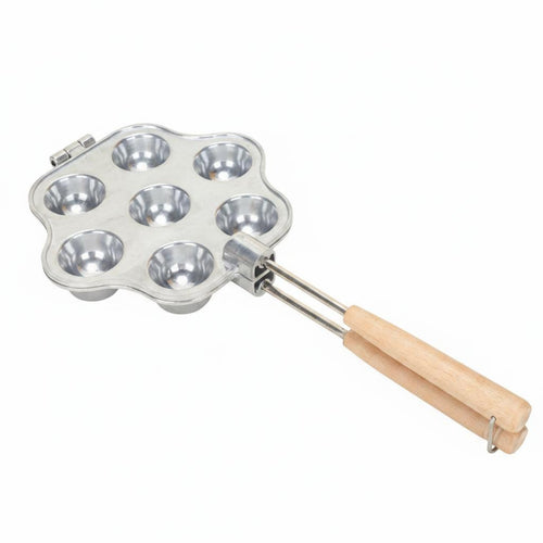 Egg Tart Pan Heat Resistant 7-Cavity Tart Pan Bakeware