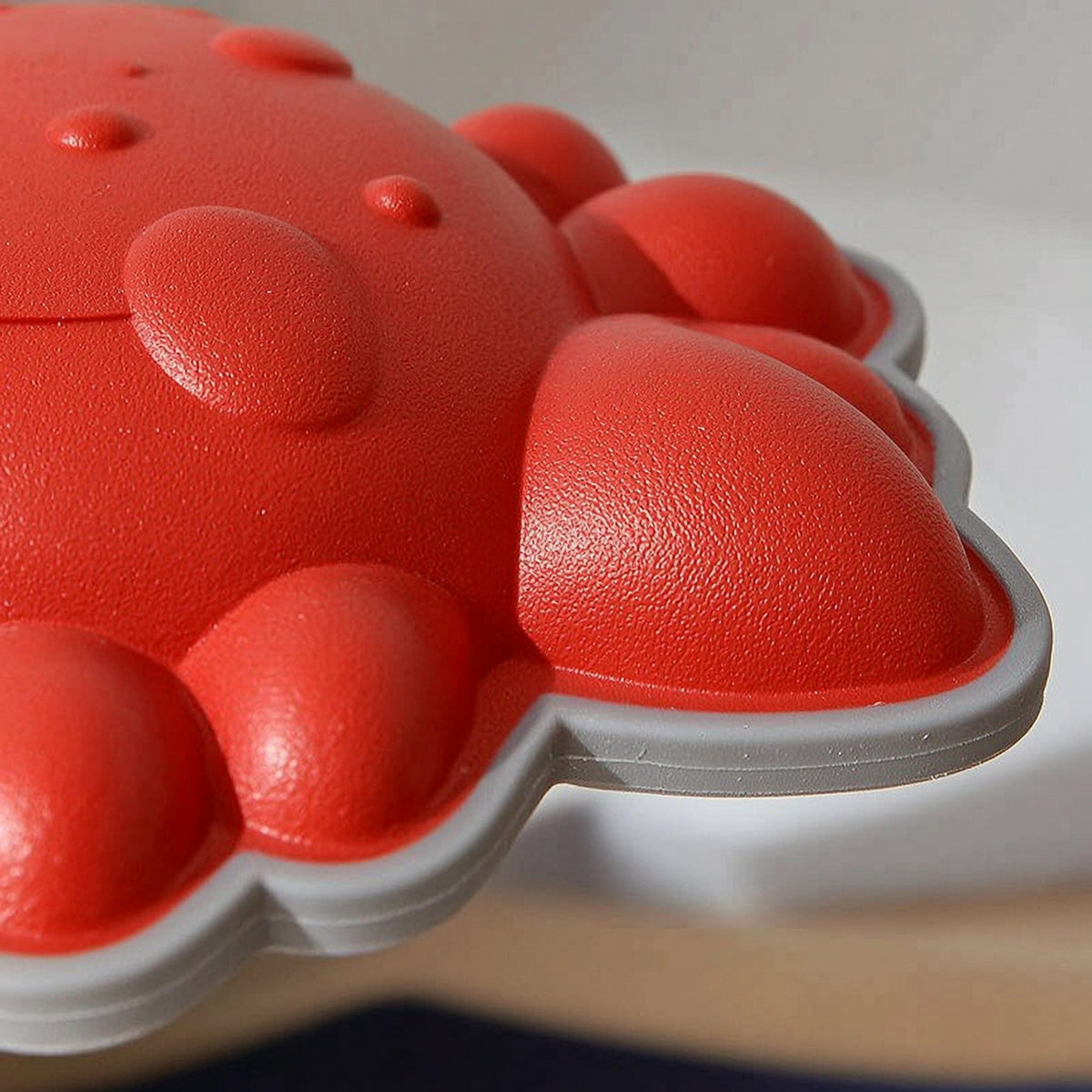 6 Pieces Crab Stepping Stone Textured Stepping Stone with Anti-Slip Bottom Balance Step Stones Molded Plastic Toy Glossy