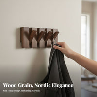 Keyboard Key Hook Rail Modern & Decorative Flip-down Hook Rack Creative Design