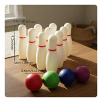Parent-Child Interactive Kids Bowling Set Mini Bowling Toy Indoor Skittles Set