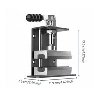 Golf Club Vise Clamp Non-Slip Design Golf Club Shaft Clamp Fasten Mechanism for Workshop, Garage