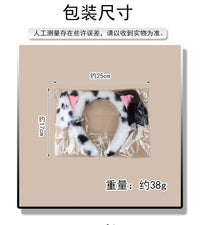 Easter Animal Headband Plush Dog Cartoon Cute Dalmatian Hair Hoop