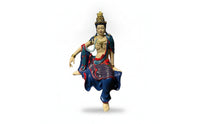 Guanyin Figurine Resin Guanyin Statue Ornate Bodhisattva Figurine for Buddhists, Collectors, Altar