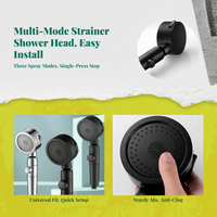 High-pressure filtered shower head